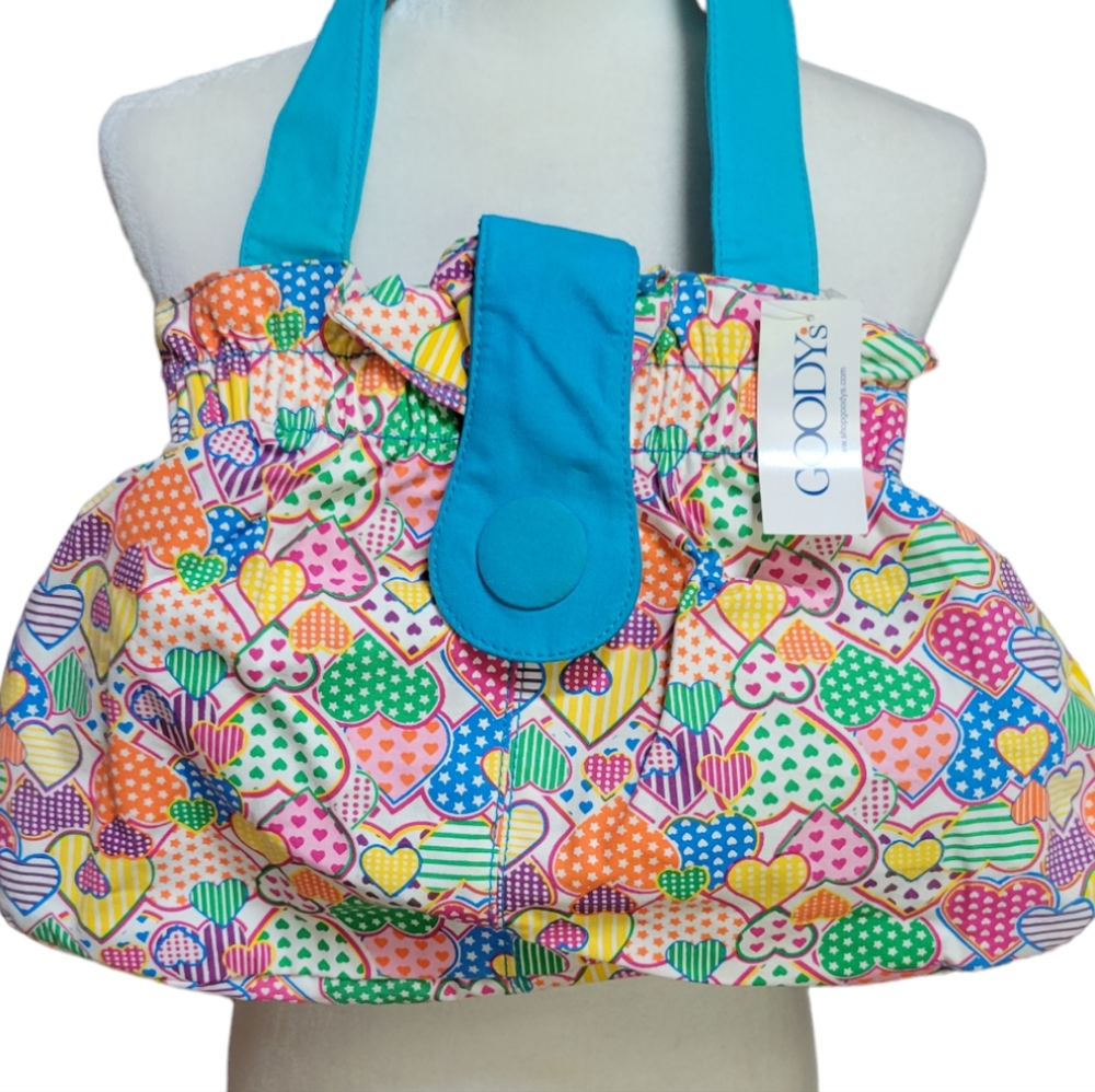 KITSCHY CUTE CANVAS SHOULDER BAG